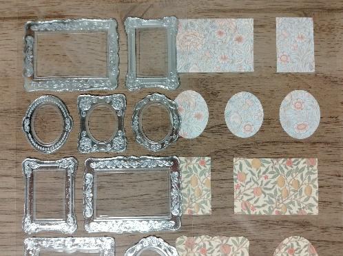 筆者撮影（セリア、ラッピングシール 18片 マスターピースコレクション/WM）