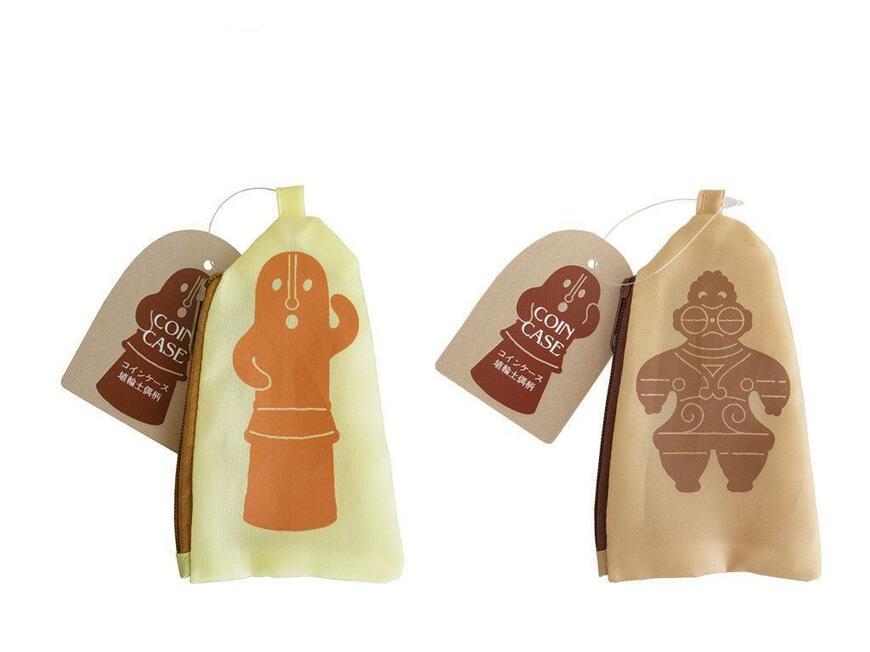 出所：公式通販ダイソーネットストア コインケース 埴輪土偶柄