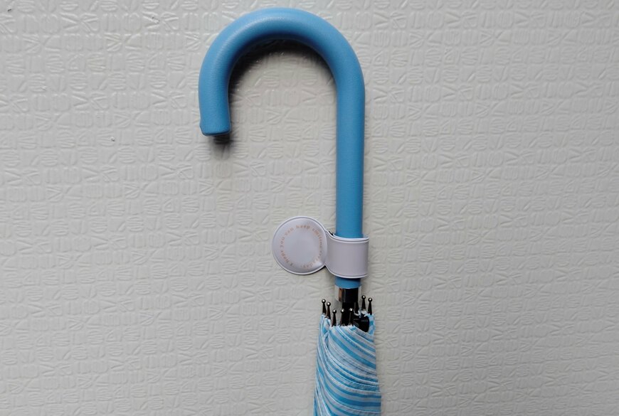 筆者撮影（セリア、マグネット傘マーカー）