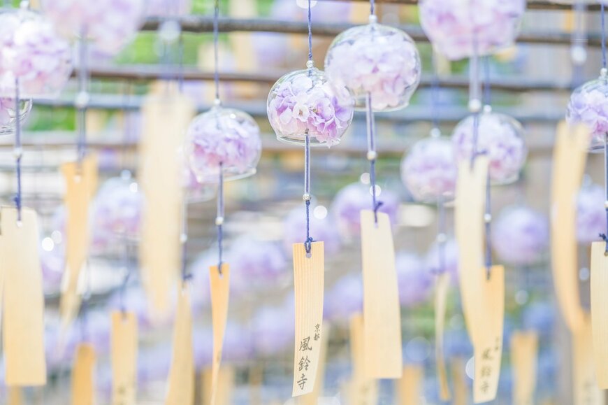 京都のお祭りで見つけた梅雨の癒やし！風鈴の中身に風情を感じる人続出