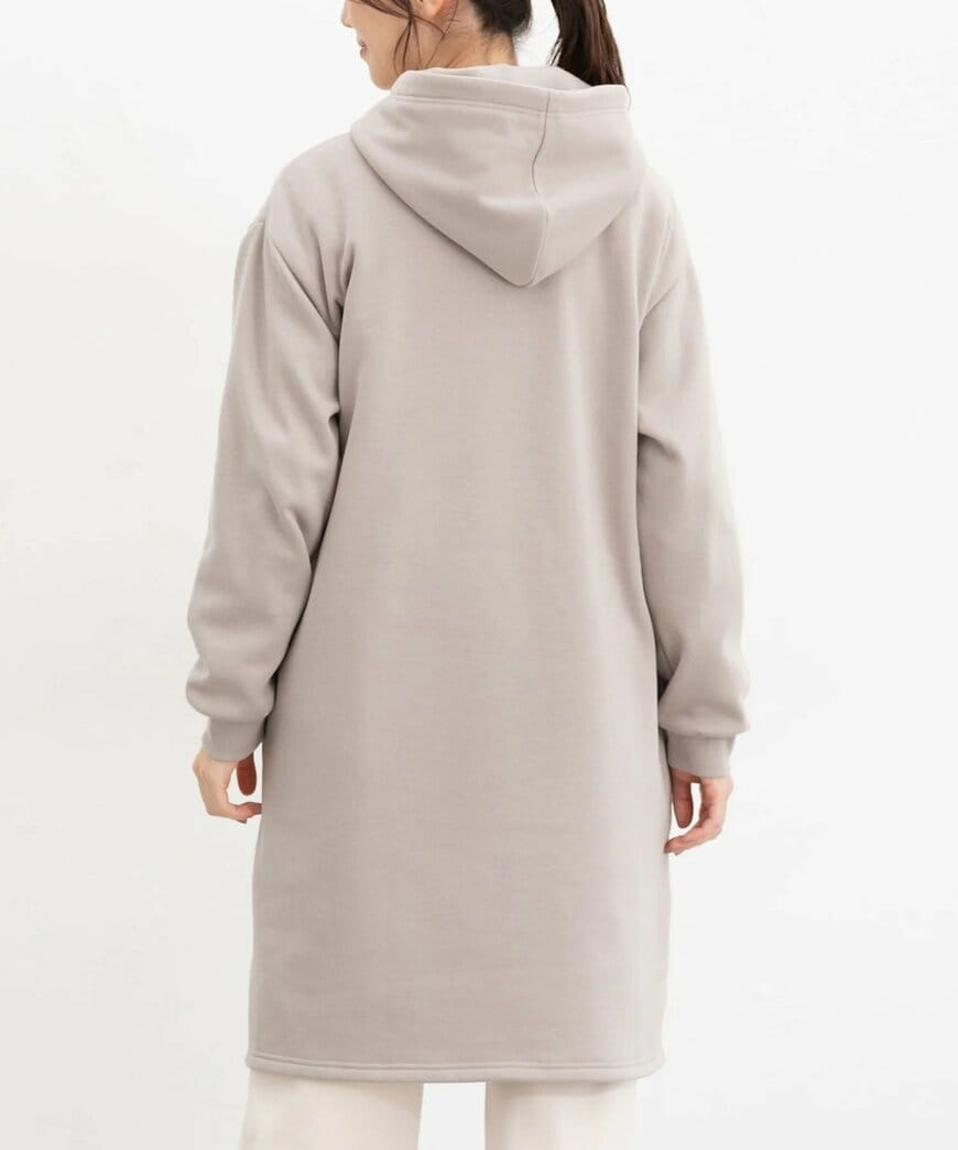 ハニーズ公式販売　あったかパーカーワンピ画像