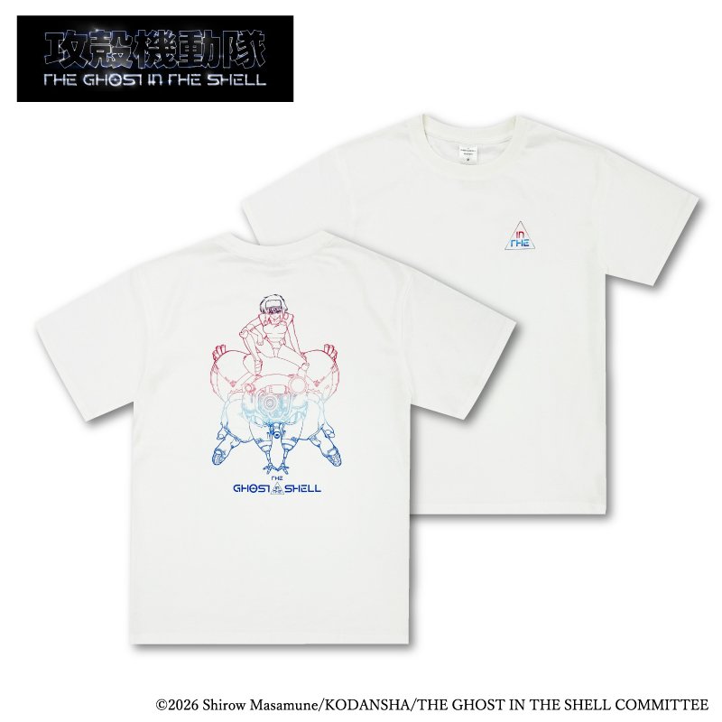 攻殻機動隊コラボ半袖Tシャツ