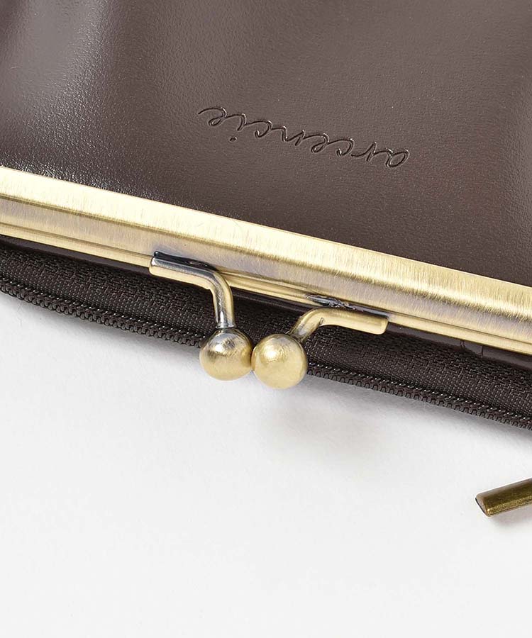 スモーキー2つ折りがま口財布