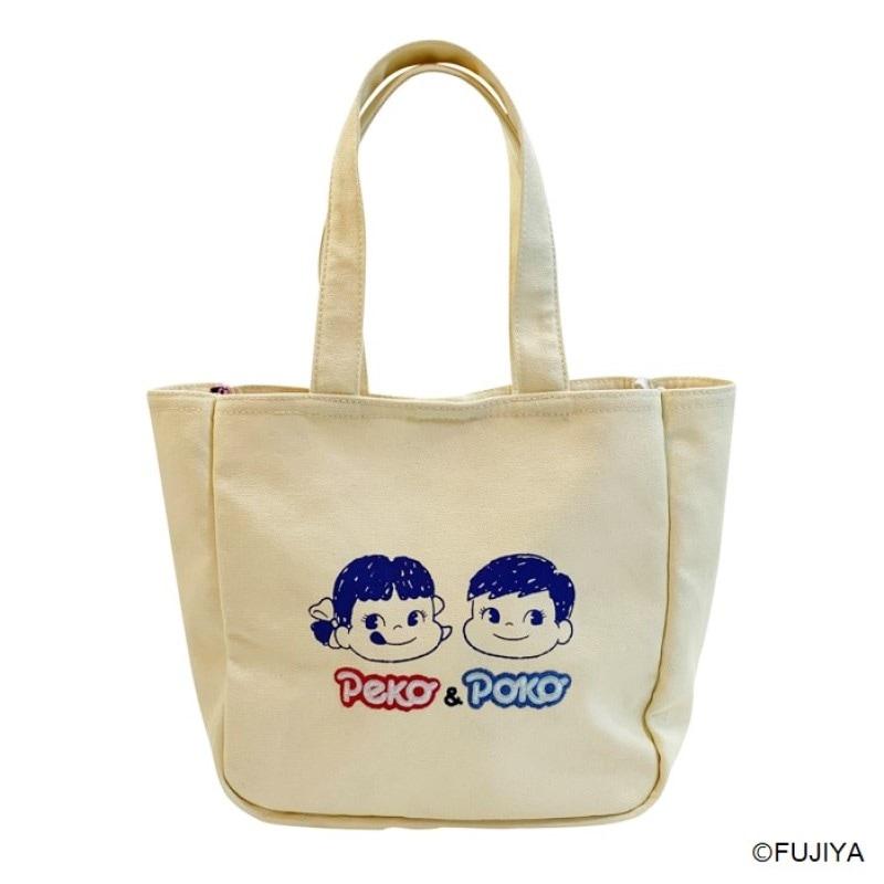 ペコ＆ポコ　ミルキー柄トートバッグ