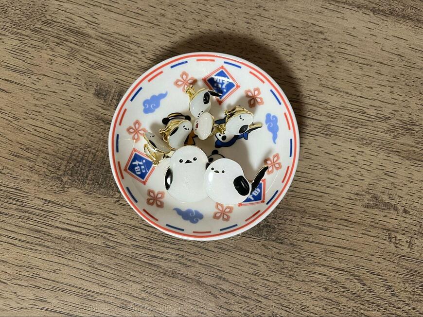 キャンドゥ、開心パンダプレートS赤画像