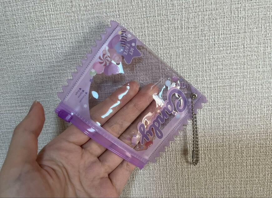 セリア、お菓子パッケージキーホルダー画像