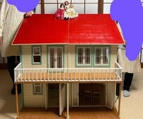 義父が孫のために作った巨大ドールハウス　完成度の高さに「売ってほしい」「展示品レベル」の声が続出