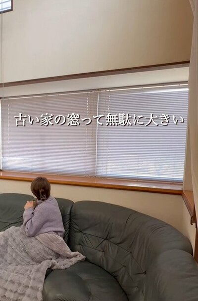 変身前のリビング