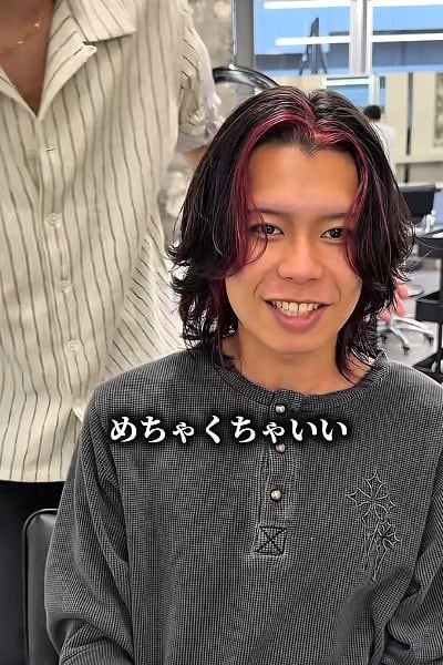 施術後の男性