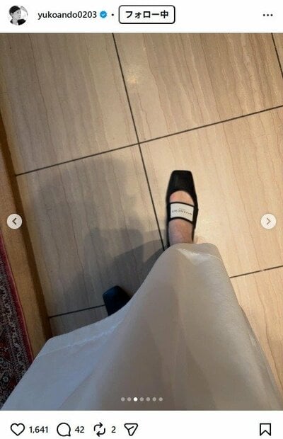 安藤優子のInstagram投稿