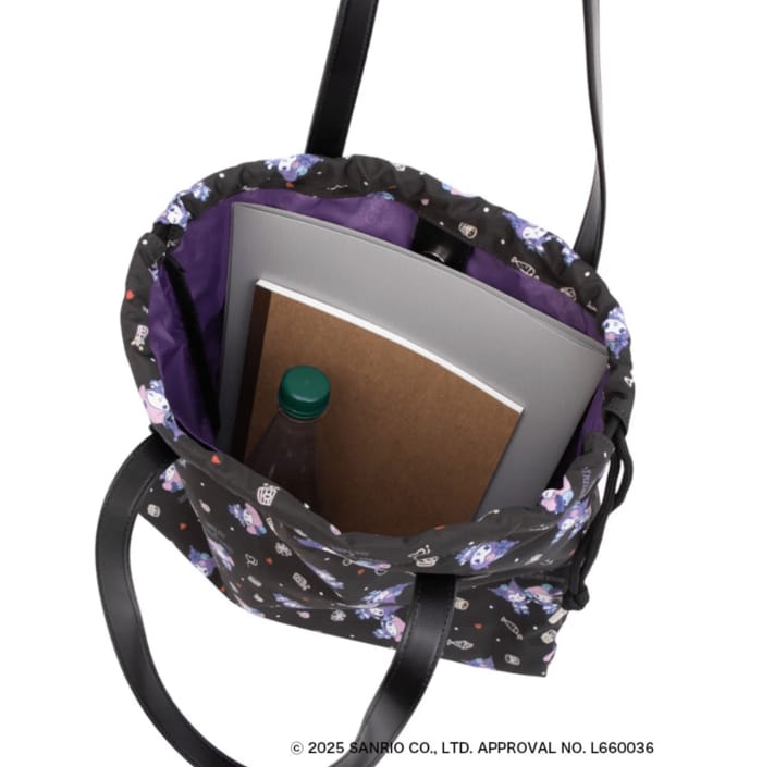 トレンド感のある「巾着」のようなフォルムにアレンジ可能