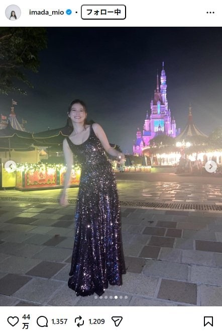 出所：今田美桜のInstagram（＠imada_mio） 参照日：2025年12月15日