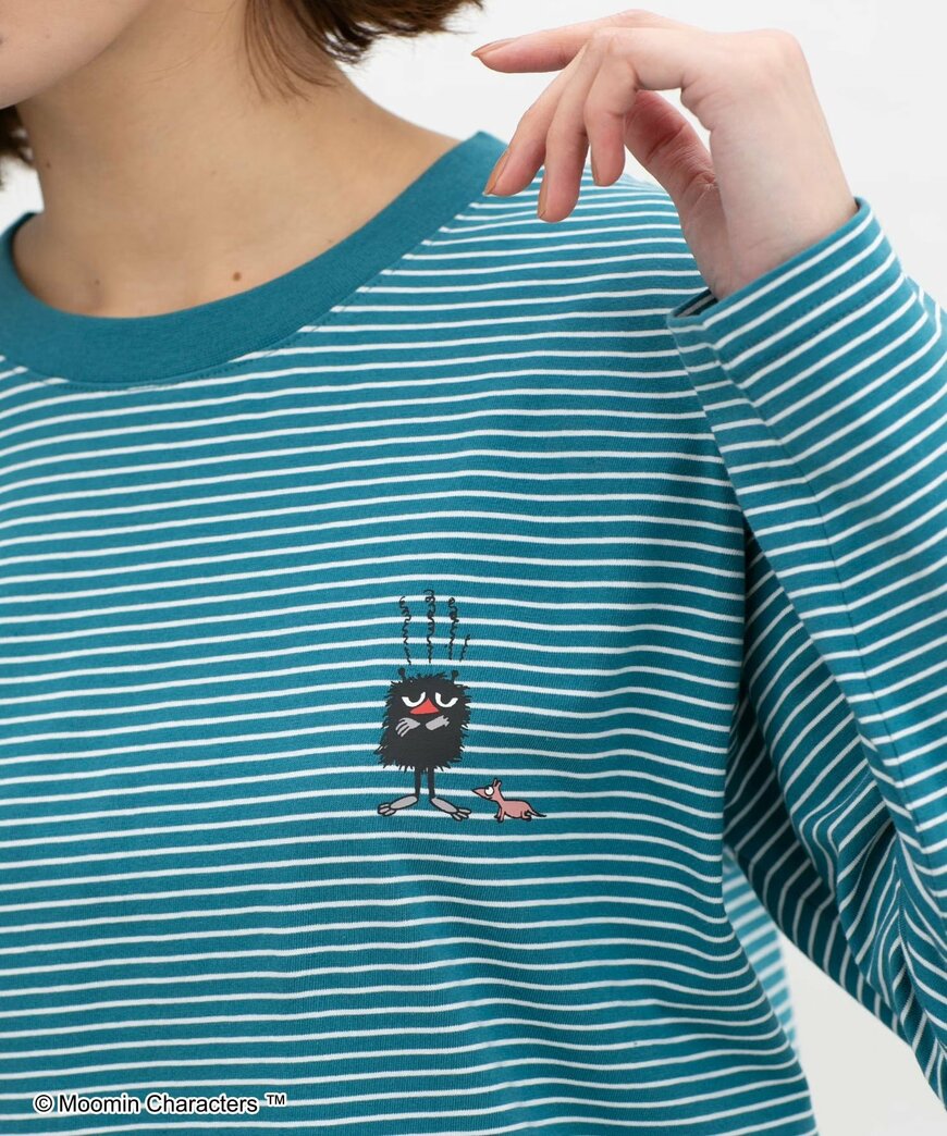 出所:ハニーズ公式オンラインストア ムーミン/長袖Tシャツ