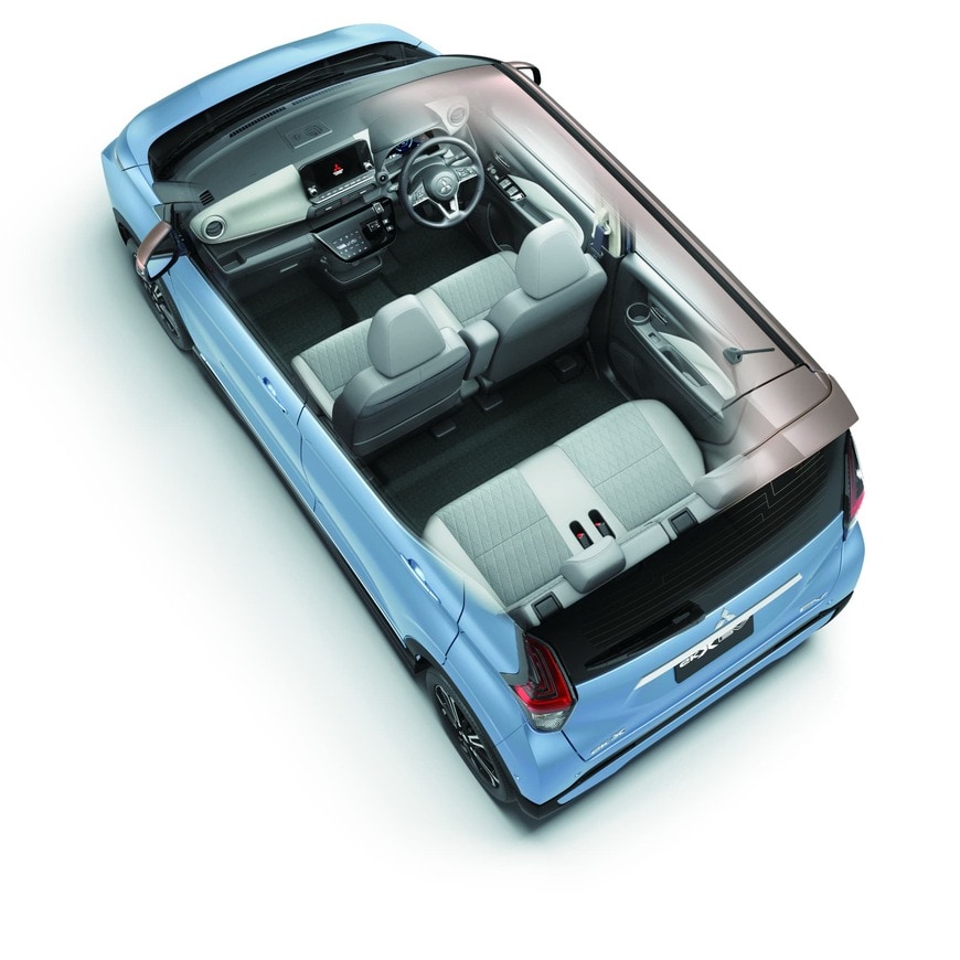 出所：三菱自動車WEBサイト　三菱 eKクロス EV