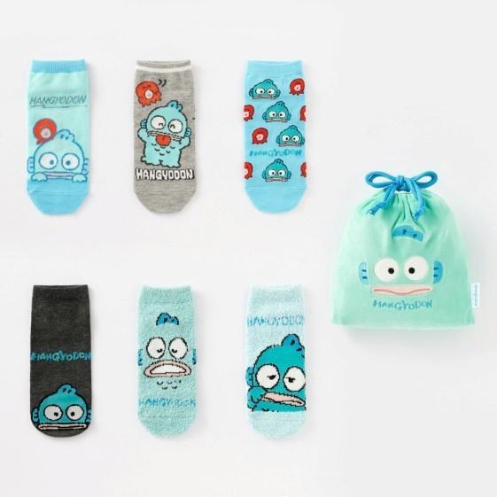 出所：しまむら 公式オンラインストア レディース　6足組スニーカーインソックス（サンリオ）