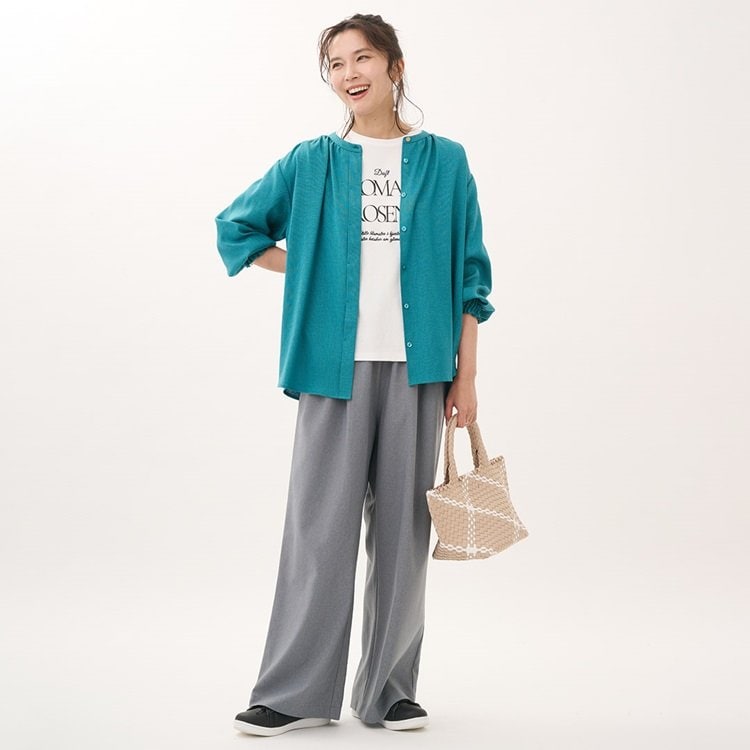 KEYUCA（ケユカ）公式通販サイト　【すごナノ撥水】リネンライクブラウスの画像