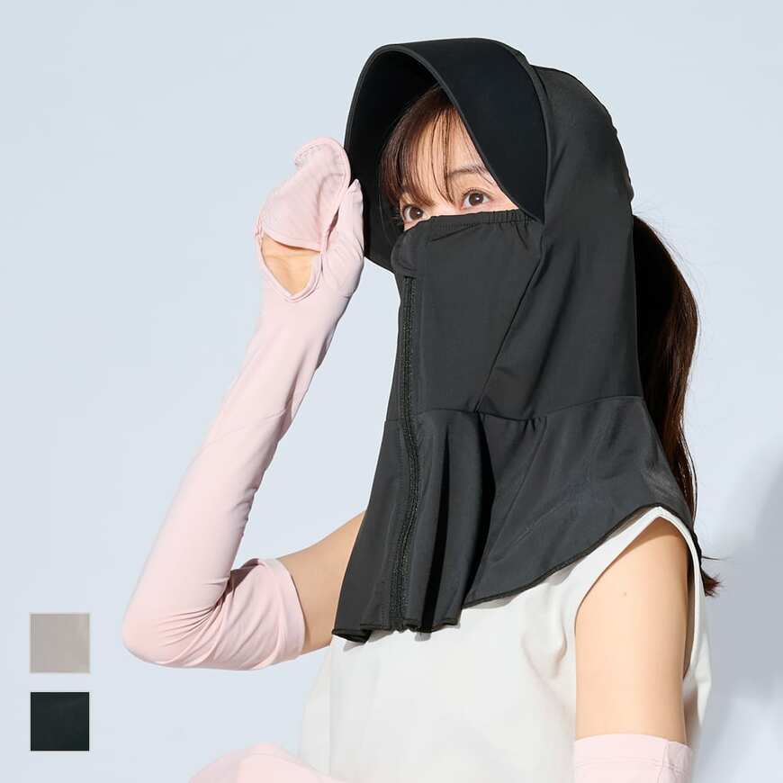 出所：ワークマン公式オンラインストア　レディースUV冷感フーディー