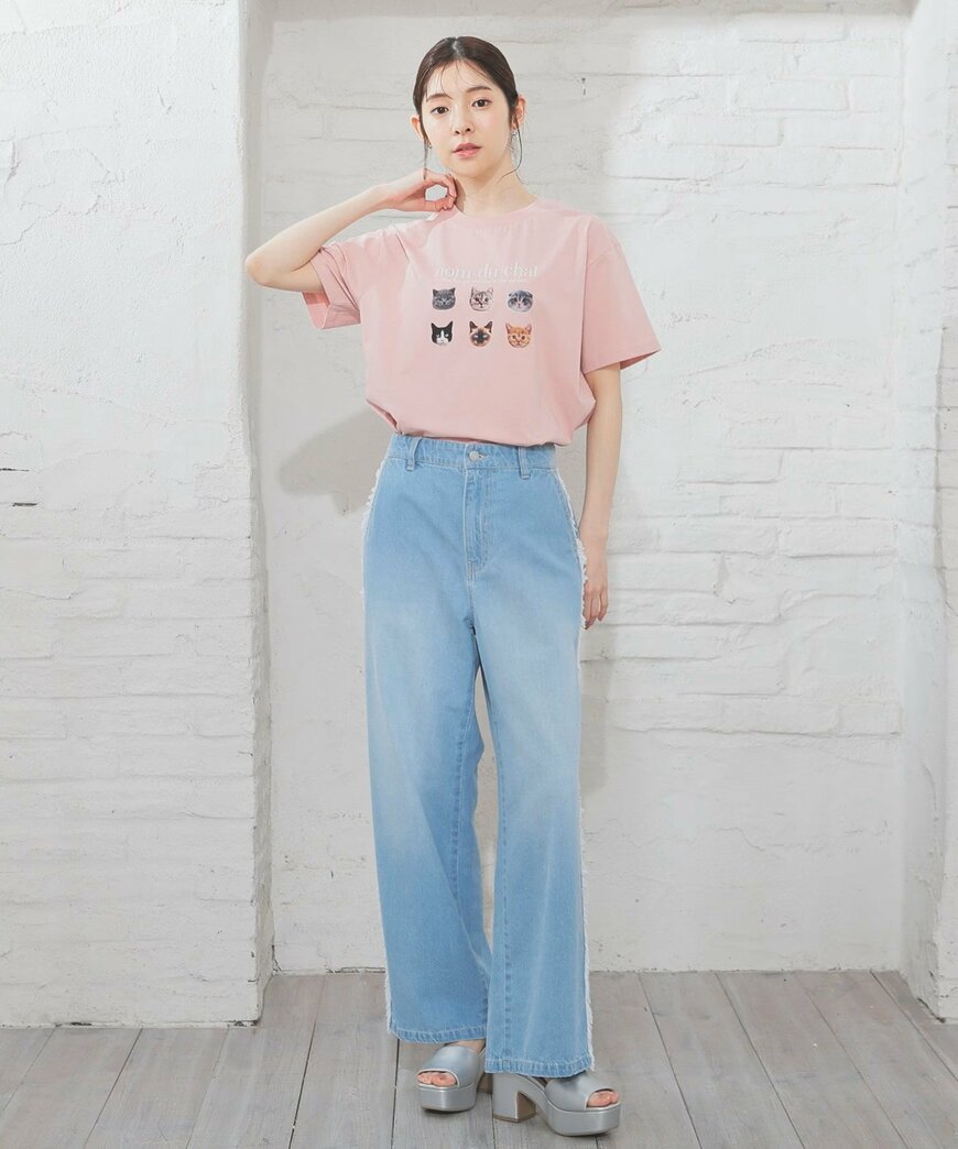 ハニーズ公式 アニマルプリントTシャツの画像