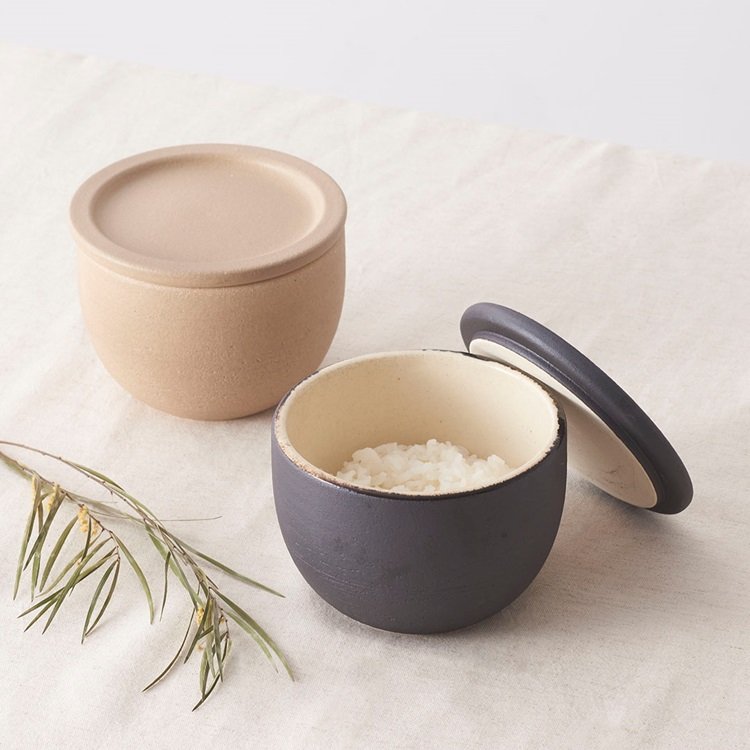 KEYUCA公式　【信楽焼】信楽の土 おひつ