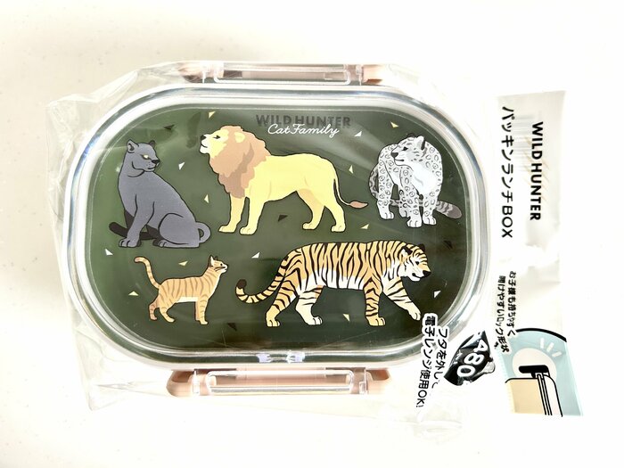 WILD HUNTERのパッキンランチBOXのパッケージ