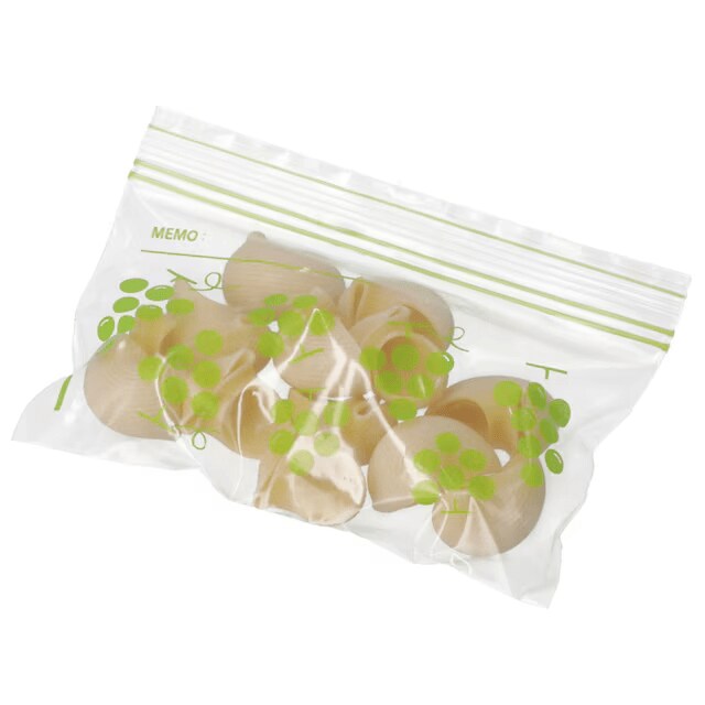 フリーザーバッグ ダブルジッパー マチ無し SSサイズ 44枚入 グレープ（TG-362）