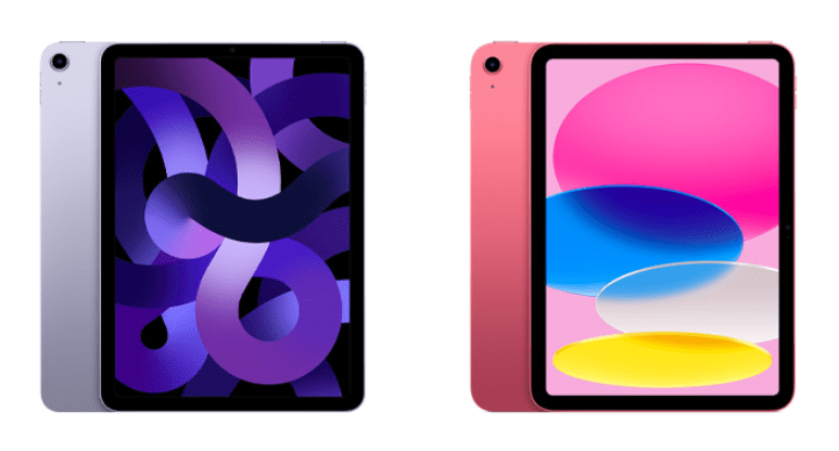 iPad Air（第5世代）とiPad（第10世代）の違いは？スペック比較！どっちがおすすめか