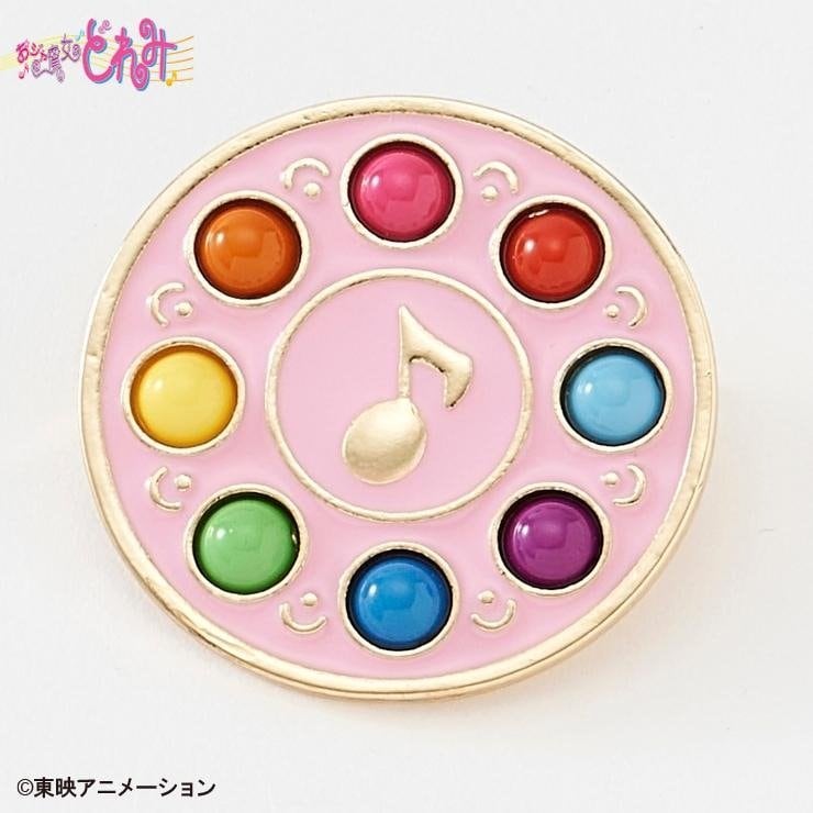 出所：しまむら公式　レディース　ブローチ（おジャ魔女どれみ）