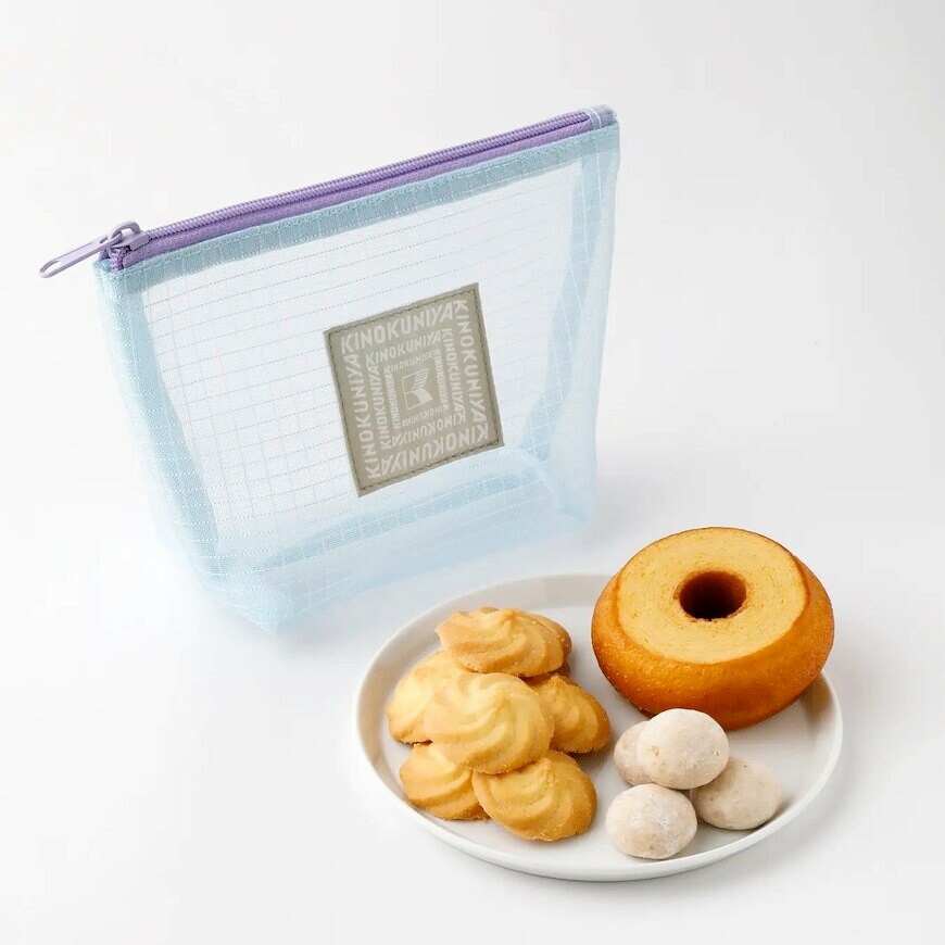 出所：株式会社紀ノ國屋　メッシュスイーツポーチ