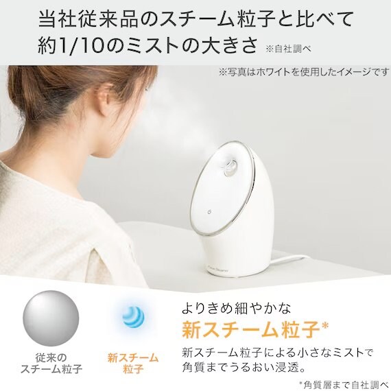 出所：ニトリ公式　フェイススチーマー 2