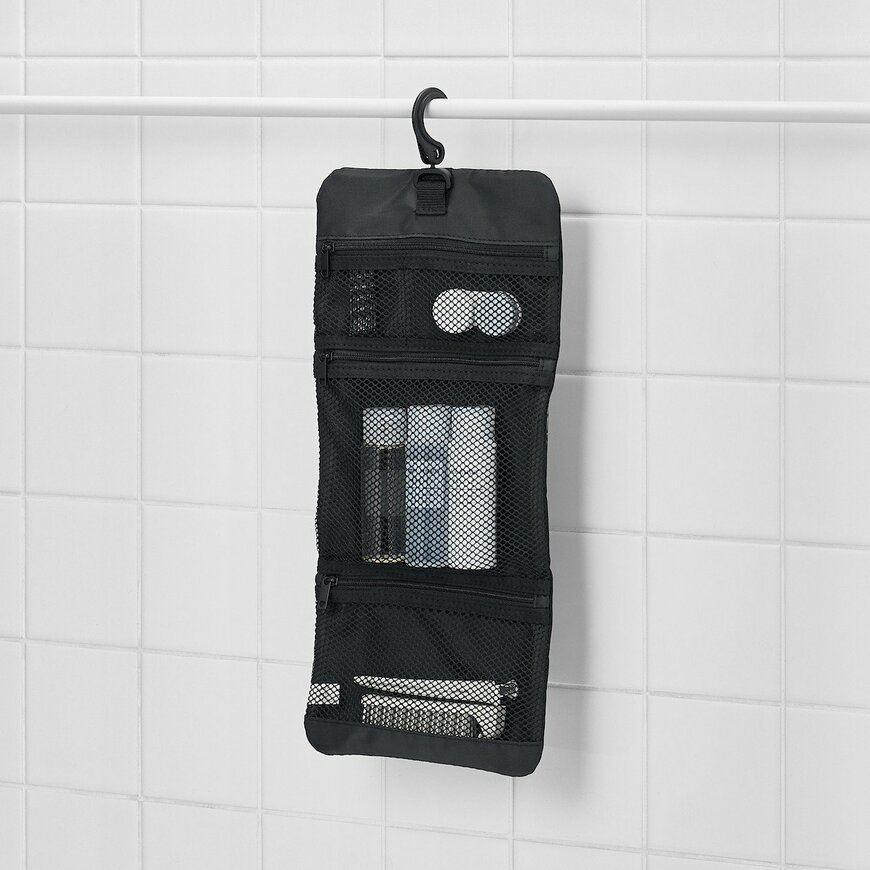 出所：無印良品ネットストア ポリエステル　吊るして使える小物ポケットケース