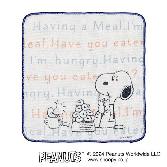 ニトリ公式 【デコホーム商品】ディッシュクロス 2枚セット ブルー(スヌーピー yumyum)