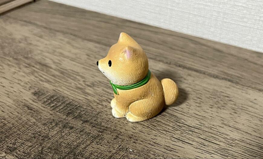 セリア、LJP ミニオブジェ 柴犬画像