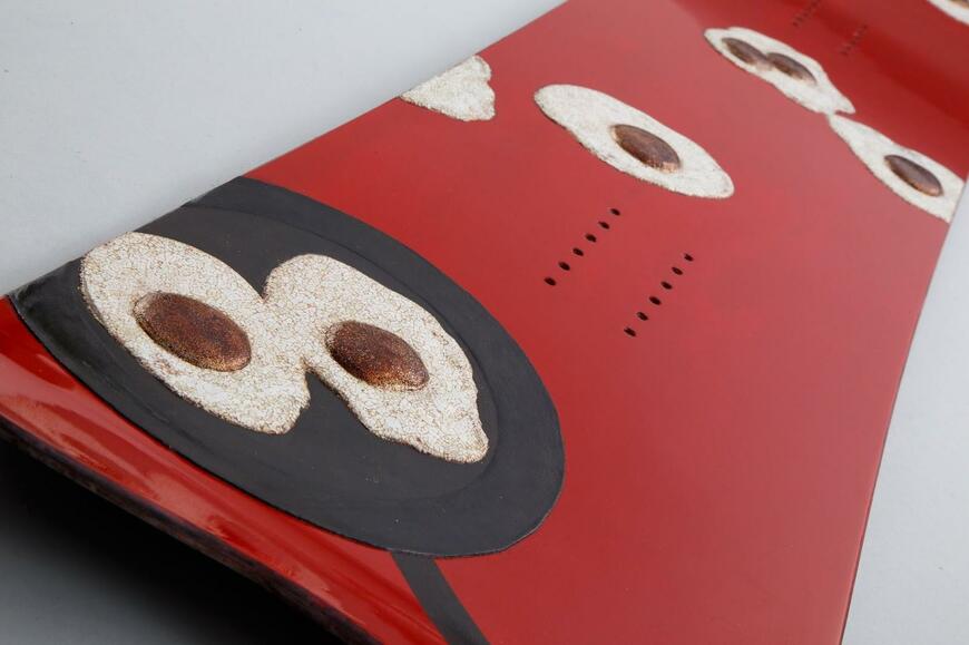 独創的なスキー板