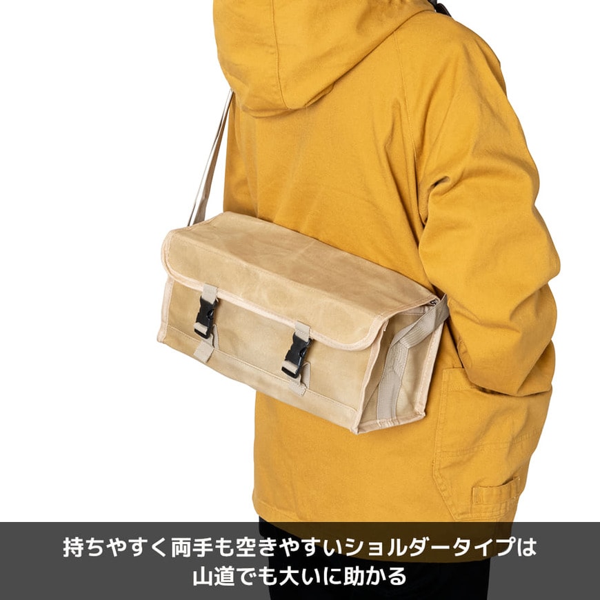 出所:ワークマン公式 パラフィン帆布スクエアショルダー