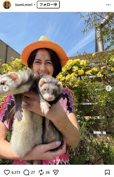 森泉のInstagram投稿