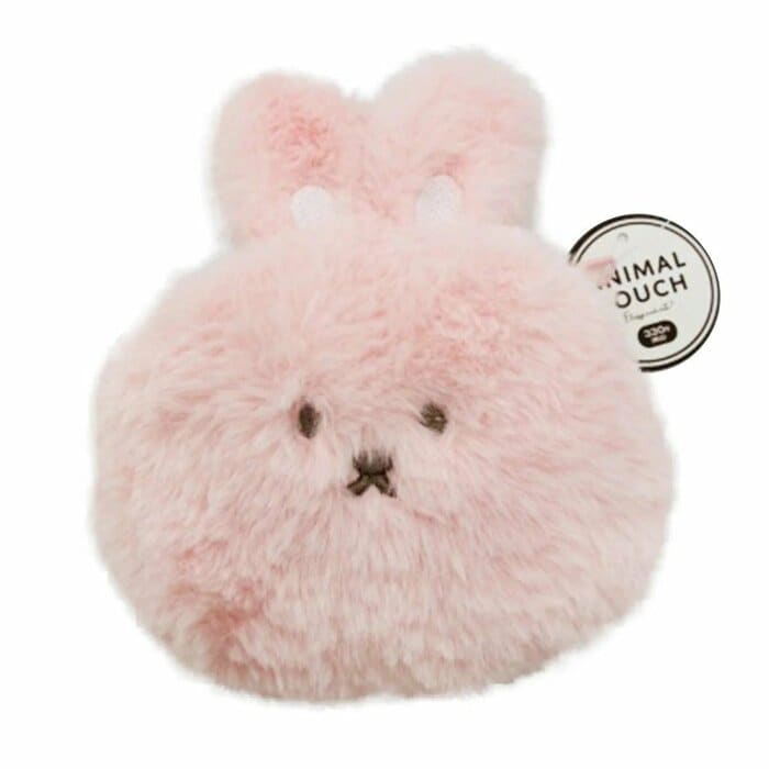 「アニマルフェイスポーチうさぎ」は可愛らしい耳が目を引きます