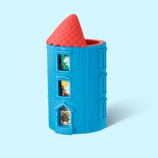 ムーミンやしきがそのままペンスタンドになりました