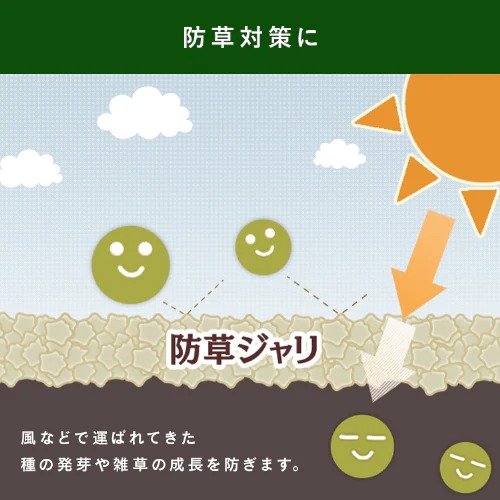 防犯機能に加えて、優れた防草効果も発揮してくれます