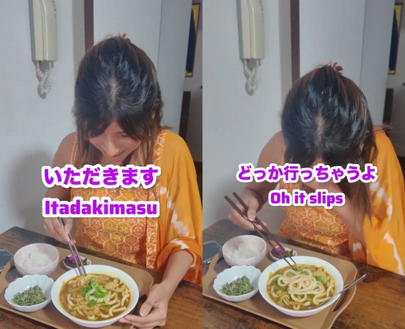 投稿動画のワンシーン