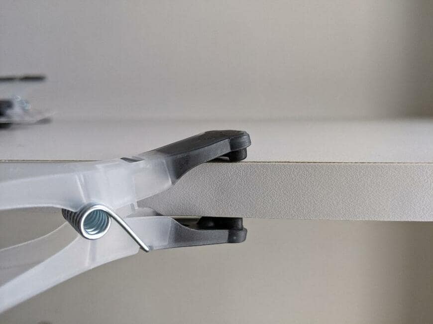 筆者撮影（セリア　ラバー付ピンチ キャット 6P）