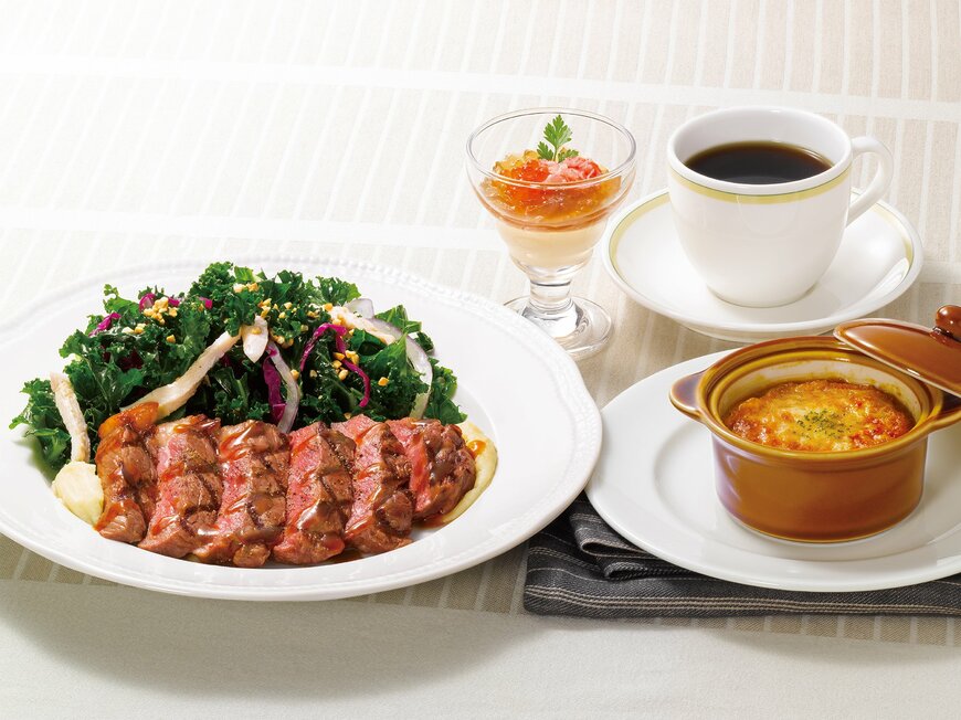 出所：ロイヤルホールディングス株式会社「ロイヤルホストのグランドメニューがリニューアル 国産食材を応援する「Good JAPAN」 期間限定メニューも登場 5月15日（水）より販売開始」