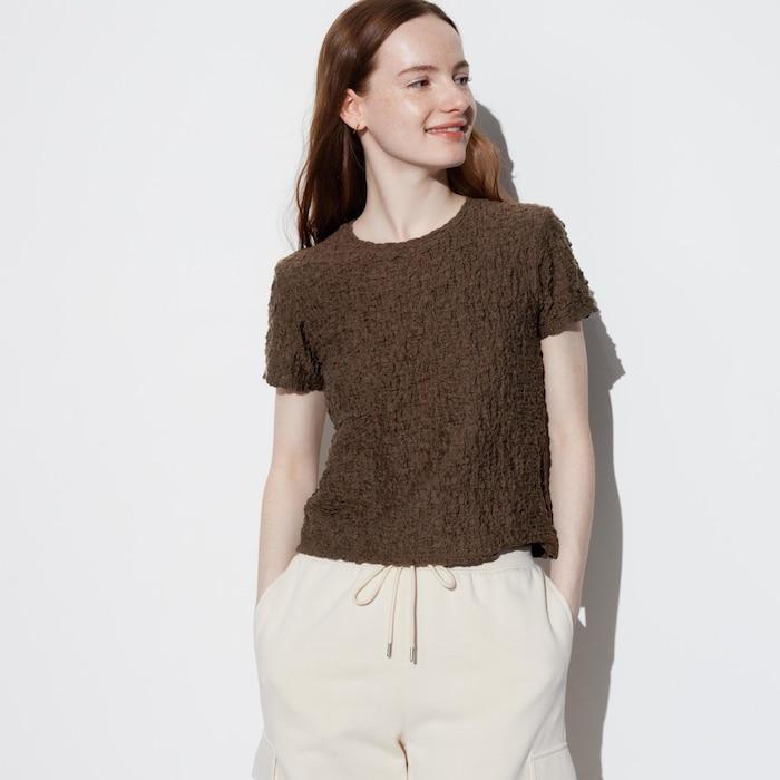 出所：ユニクロ公式 シャーリングT（半袖）