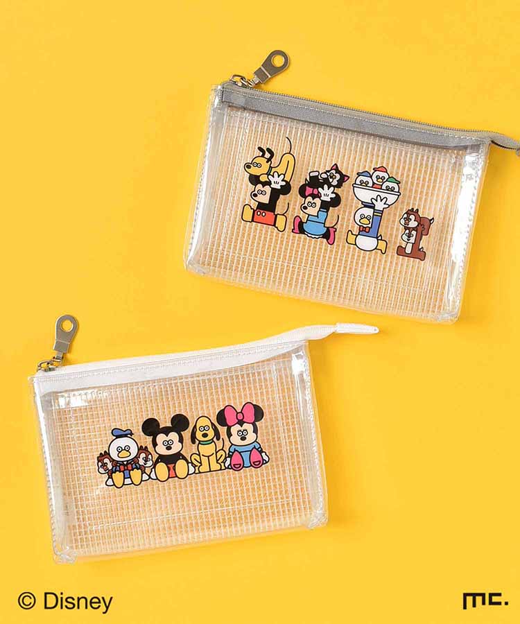出所：ブルーブルーエ公式　ディズニー／松本セイジ3ポケットポーチ