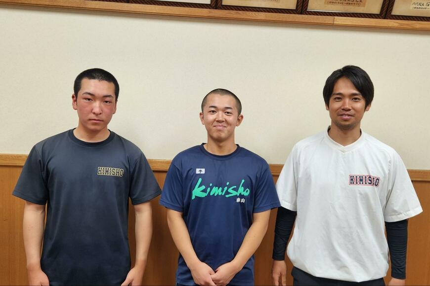 君津商業の選手と監督