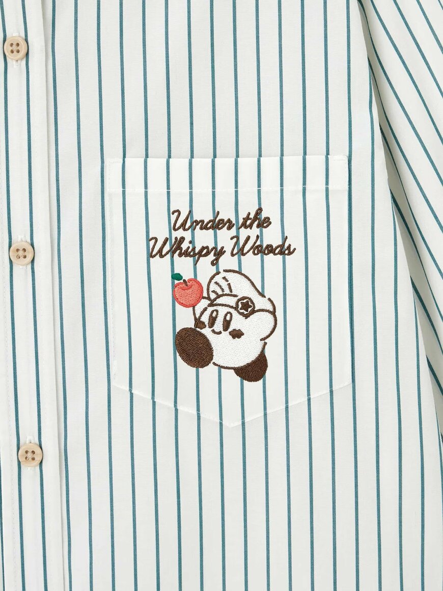 GU公式 ショートシャツ Kirbyの画像