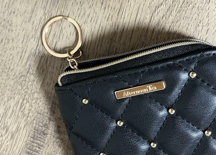 アフタヌーンティー、キルティングキーコインケース画像