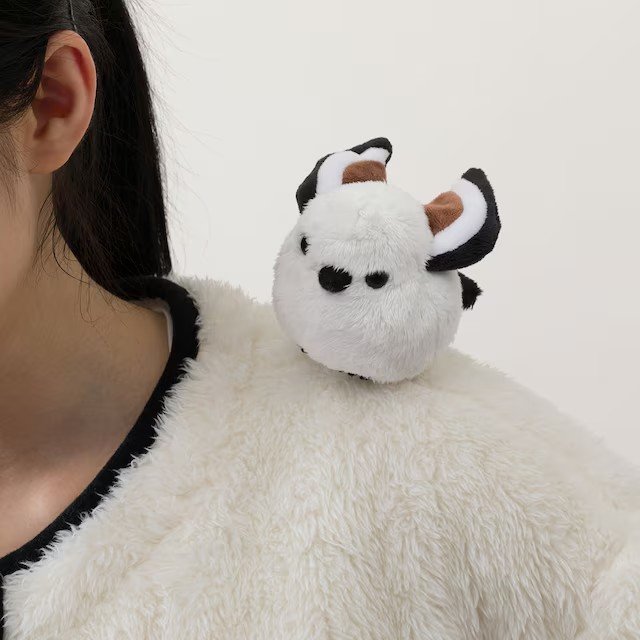 着る毛布(Nウォーム シマエナガ アイボリー KO08)