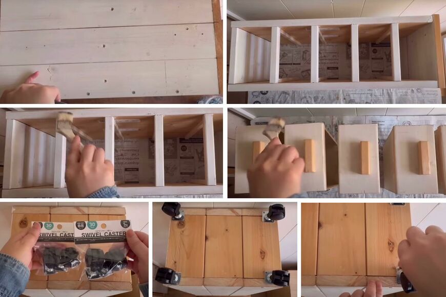 セリアとダイソーの商品を使ったDIY