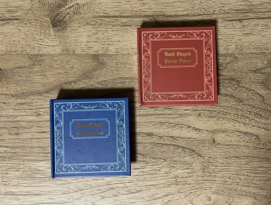 セリア、ブック型ふせん 120枚画像