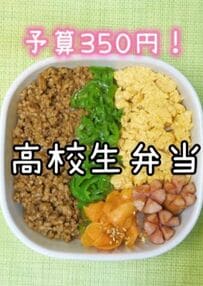 【息子は苦手】節約350円で仕上げた「三色丼弁当」“やる気ゼロ朝”のリアルに共感の声